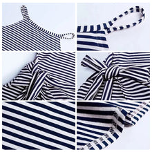 Indlæs billede til gallerivisning Stribet grimekjole
