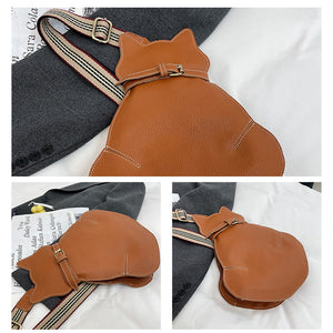 Katteformet Crossbody Taske