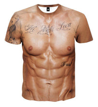 Indlæs billede til gallerivisning Muskel tatovering T-shirt
