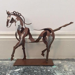 Adonis-Hesteskulptur