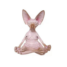 Indlæs billede til gallerivisning Sphynx kat yoga statue
