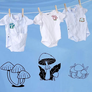 Broderitrykt papirsæt