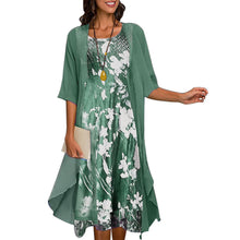 Indlæs billede til gallerivisning To-delt chiffon sommerkjole
