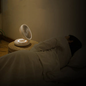 Foldbar skrivebordsventilator