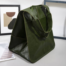 Indlæs billede til gallerivisning Kvinder Oversize Weekender læder håndtasker
