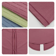 Indlæs billede til gallerivisning Yoga træningstop med slids bagpå
