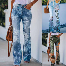 Indlæs billede til gallerivisning Flare jeans med 4 knapper
