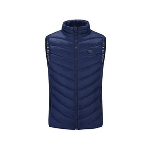 Hurtigtvarmende vest (8 varmelegemer)