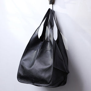 Kvinder Oversize Weekender læder håndtasker