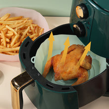 Indlæs billede til gallerivisning 3-delt sæt med Silikonebakker til airfryer
