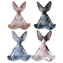 Indlæs billede til gallerivisning Sphynx kat yoga statue
