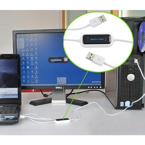 USB-kabel til overførsel fra pc til pc