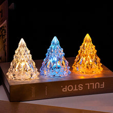 Indlæs billede til gallerivisning Mini LED Krystaljuletræs nattelampe

