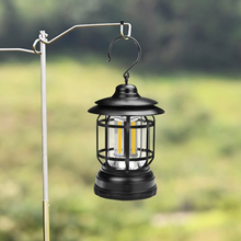 Indlæs billede til gallerivisning Bærbar Retro Camping lampe
