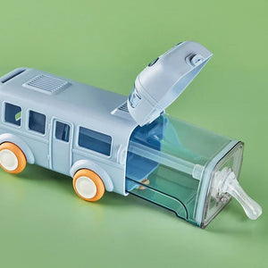 Praktisk drikkedunk i busform
