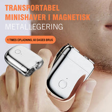Indlæs billede til gallerivisning Vaskbar Genopladelig Transportabel Mini Shaver
