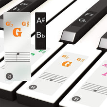 Indlæs billede til gallerivisning Klaver Key Note Stickers
