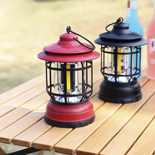 Indlæs billede til gallerivisning Bærbar Retro Camping lampe
