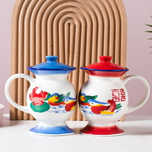 Indlæs billede til gallerivisning Traditionel kinesisk te- og kaffekande i keramik

