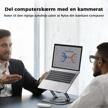 Indlæs billede til gallerivisning Aluminum alloy rotating laptop mount

