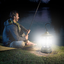 Indlæs billede til gallerivisning Bærbar Retro Camping lampe
