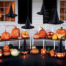 Indlæs billede til gallerivisning Halloweenfest kostumetilbehør med hængende heksehatte
