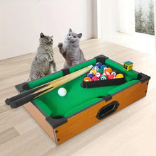 Indlæs billede til gallerivisning Mini pool bord interaktivt kattelegetøj
