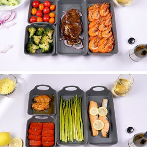 🥗Silikone Bagepande Opdelere