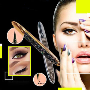 Udtværringsfri eyeliner øjenvipper