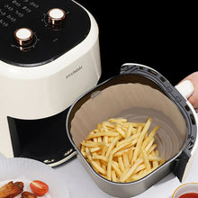 Indlæs billede til gallerivisning 3-delt sæt med Silikonebakker til airfryer

