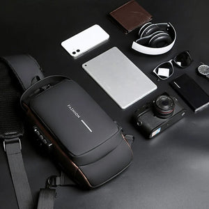USB Opladelig Tyverisikret Sling/Skulder sportstaske