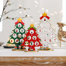 Indlæs billede til gallerivisning DIY Wooden Mini Christmas Tree Set
