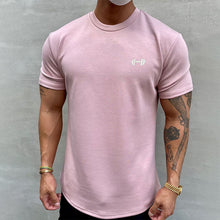 Indlæs billede til gallerivisning Strækbar sports T-shirt i bomuld
