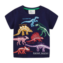 Indlæs billede til gallerivisning Lysende Dinosaur T-Shirt
