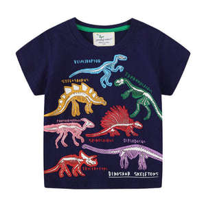 Lysende Dinosaur T-Shirt