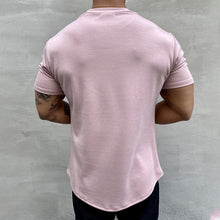 Indlæs billede til gallerivisning Strækbar sports T-shirt i bomuld
