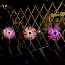 Indlæs billede til gallerivisning Waterproof Solar Garden Windmill Light
