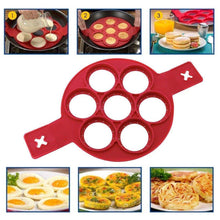 Indlæs billede til gallerivisning Non-stick Silicone Pancake Mold Ring
