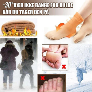Fortykkelse vinter bløde fløjl  strømper
