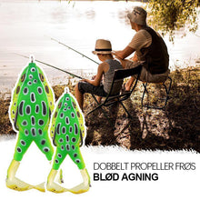 Indlæs billede til gallerivisning Dobbelt propel Frog Soft Bait (1 eller 5 billeder)
