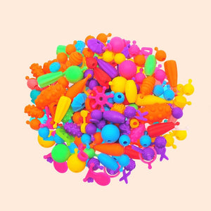 💍Fremstillingssæt til børnesmykker med snapspænde perler