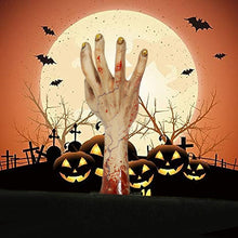 Indlæs billede til gallerivisning Bogmærke i skræmmende hånd-motiv Halloweendekoration
