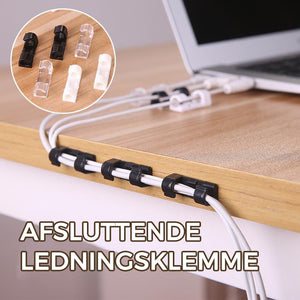Afsluttende ledningsklemme