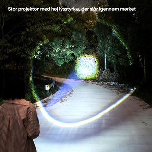 Genopladelig LED Lommelygte