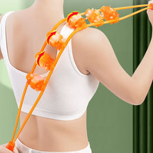 Indlæs billede til gallerivisning Portable Handmade Back Massage Roller Rope
