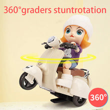 Indlæs billede til gallerivisning Sank Roterende Elektrisk Motorcykel legetøj
