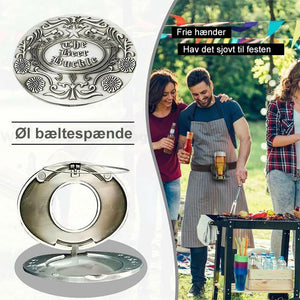 Kreativt ølbæltespænde