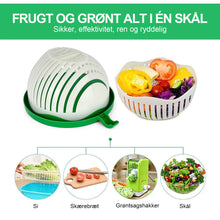 Indlæs billede til gallerivisning Hirundo Upgraded Salad Cutter Bowl, Green
