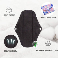 Indlæs billede til gallerivisning Washable sanitary napkins made of bamboo charcoal
