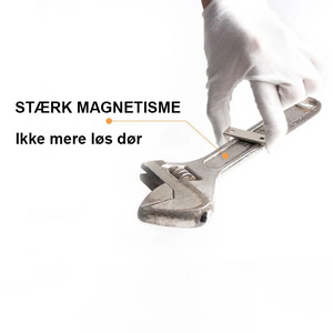 Borefri magnetisk dørlukker